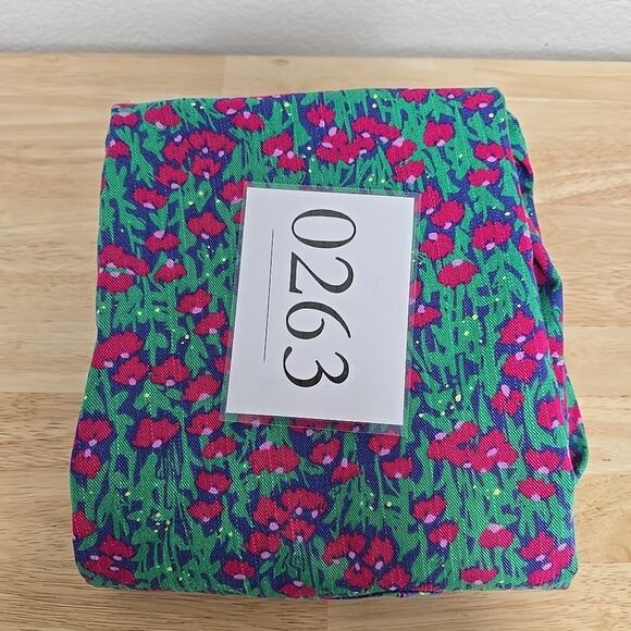 Lilly Pulitzer Women’s Size 10 Green Pink Purple Worth Skinny Mini Pants Stretch - Picture 10 of 10